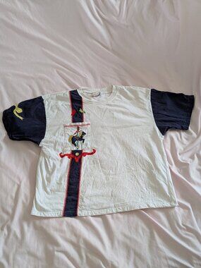 Mister Leonard White Equestrian Carousel Tee M Hong Kong